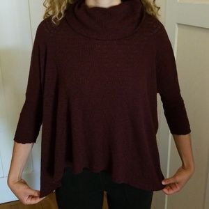 **SOLD**Free people maroon shirt
